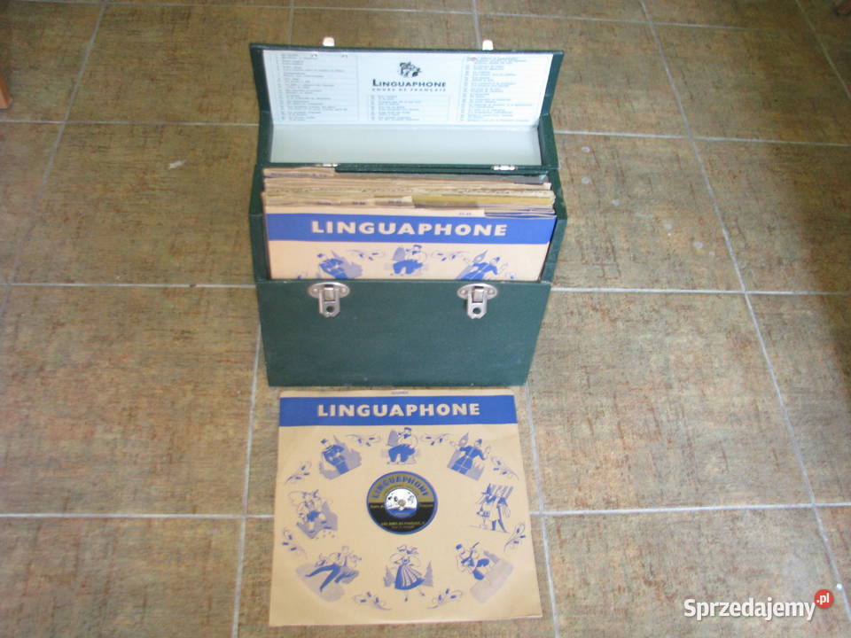 Stare płyty z nauką języka Francuskiego Bielsko-Biała