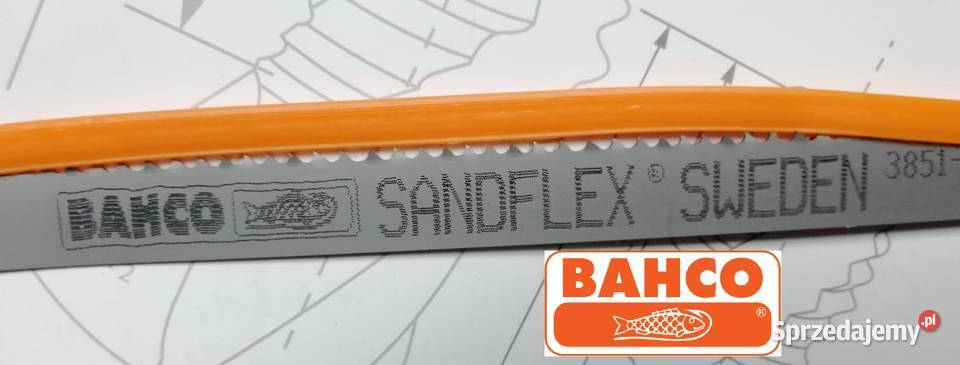 Mocna Szwedzka Piła taśmowa do metalu BAHCO Siedlce