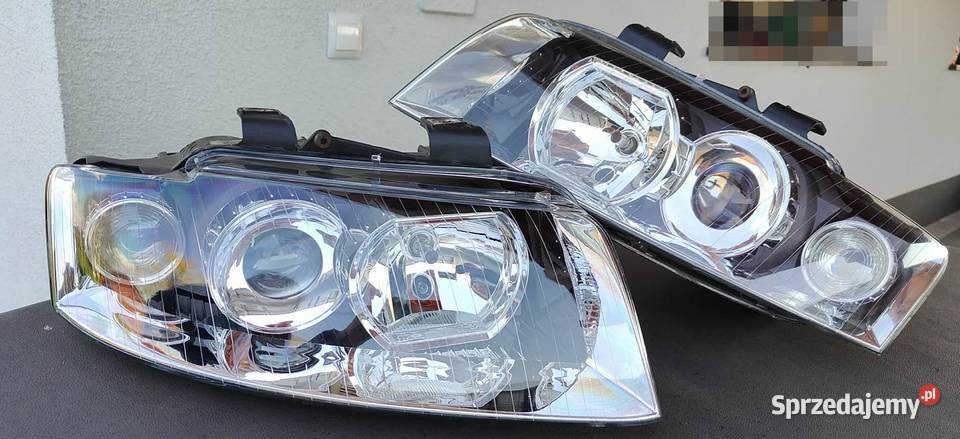 Reflektoy Audi A4 B6 soczewka H7 VALEO osobowe Kielcza sprzedam