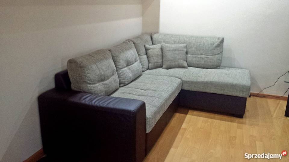 Narożnik Black Red White z funkcją spania mazowieckie Mińsk Mazowiecki