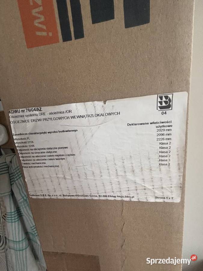 Ościeżnica DRE Pabianice sprzedam