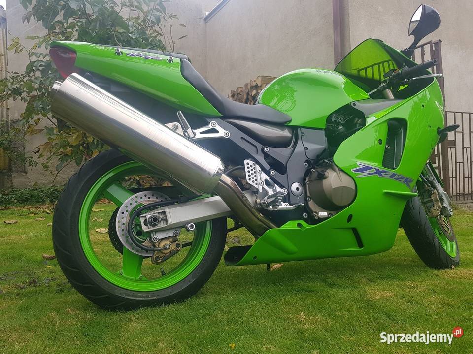 Kawasaki zx12r ninja candy lime green Rok produkcji 2001 wielkopolskie