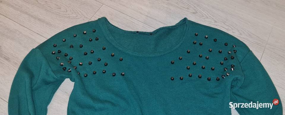 Bluza damska basic zieleń ćwieki 38M Łódź