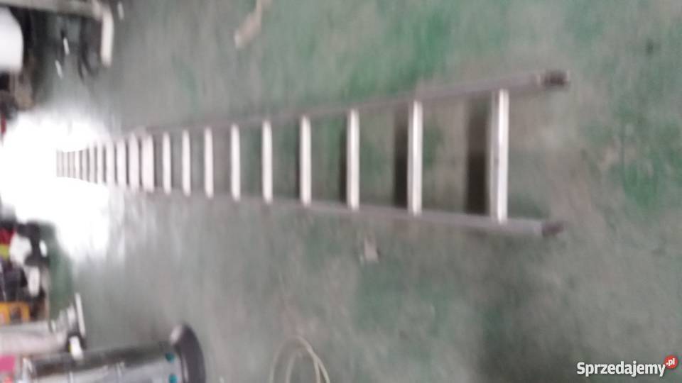 drabina aluminiowa zarges 68 m Ogrodzieniec