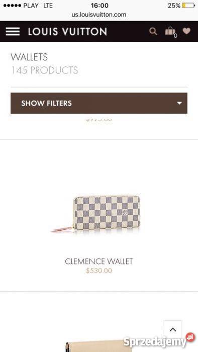 Portfel Louis Vuitton Warszawa