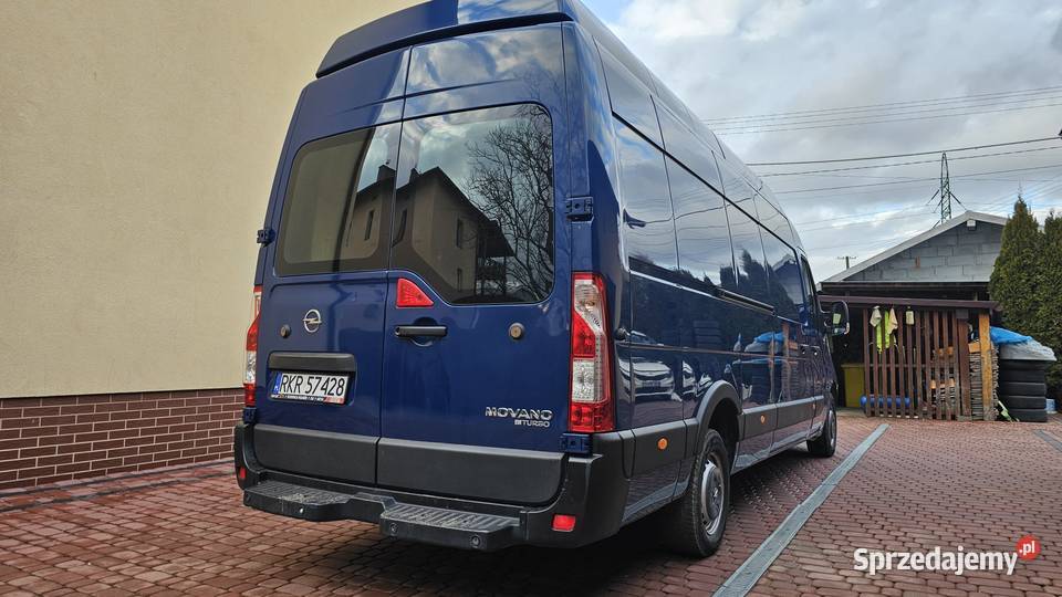 Opel Movano 23CDTI 130 Maxi 43m z Niemiec Rej FV Zarszyn sprzedam