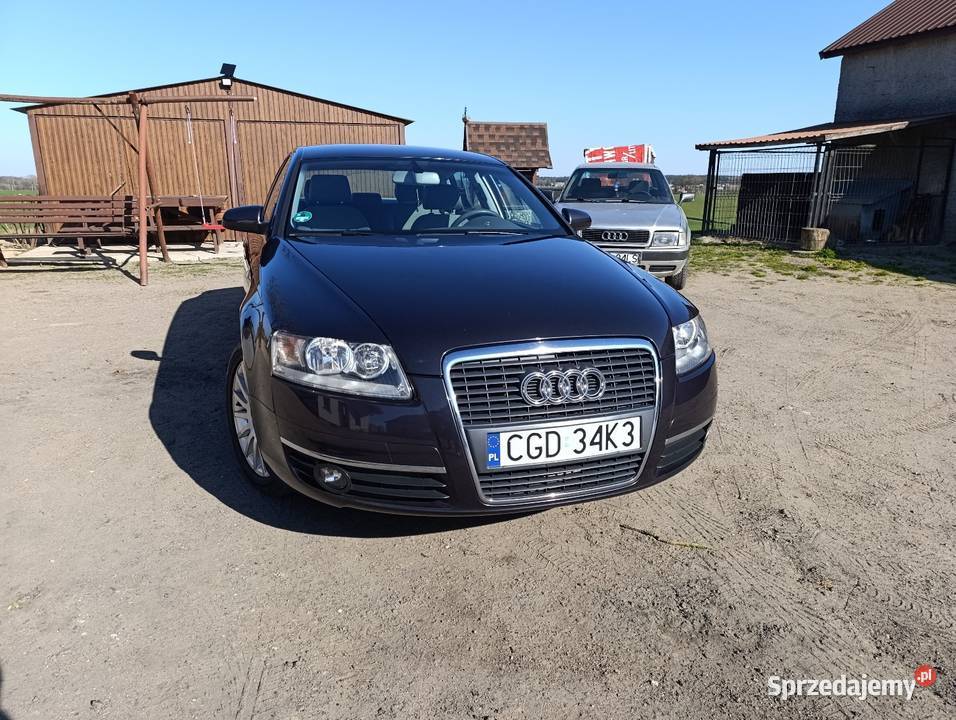 Audi A6 C6 24 benzyna LPG zadbany 2x koła Golub-Dobrzyń