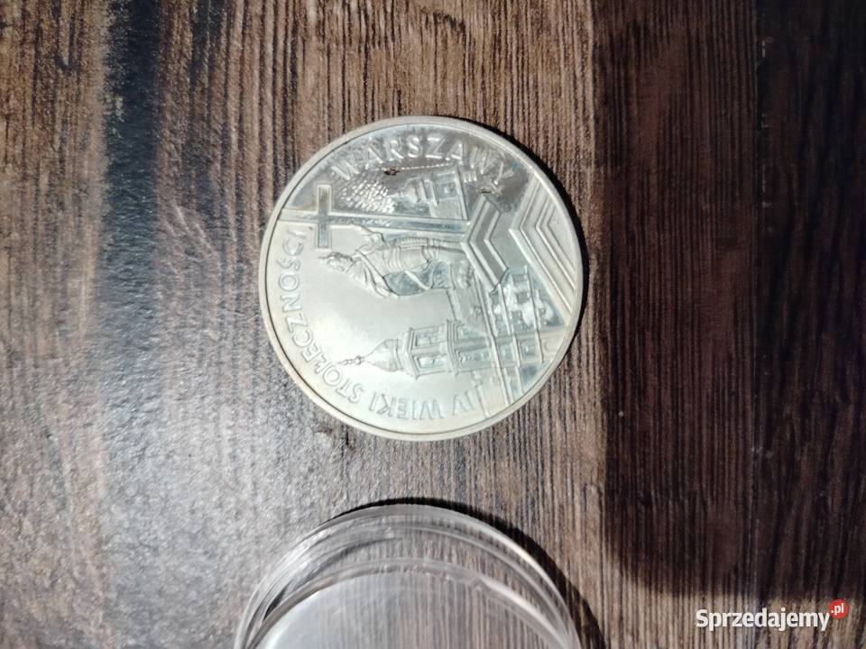 Srebrna Moneta kolekcjonerska 20 z 1996r Jeż Bydgoszcz sprzedam