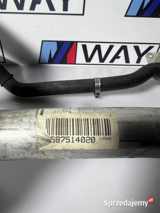 BMW X3 F25 X4 F26 N55 PRZEWÓD WĄŻ WODY 7601941