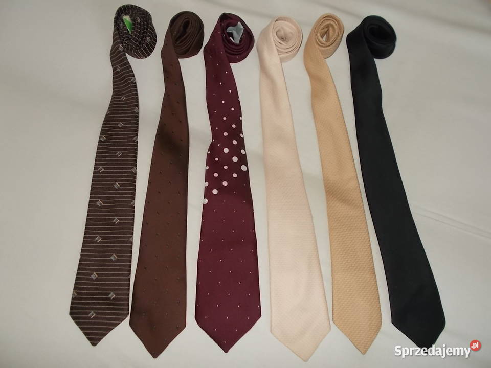 Krawaty ORTAL Łódź PRL vintage 10 wielkopolskie