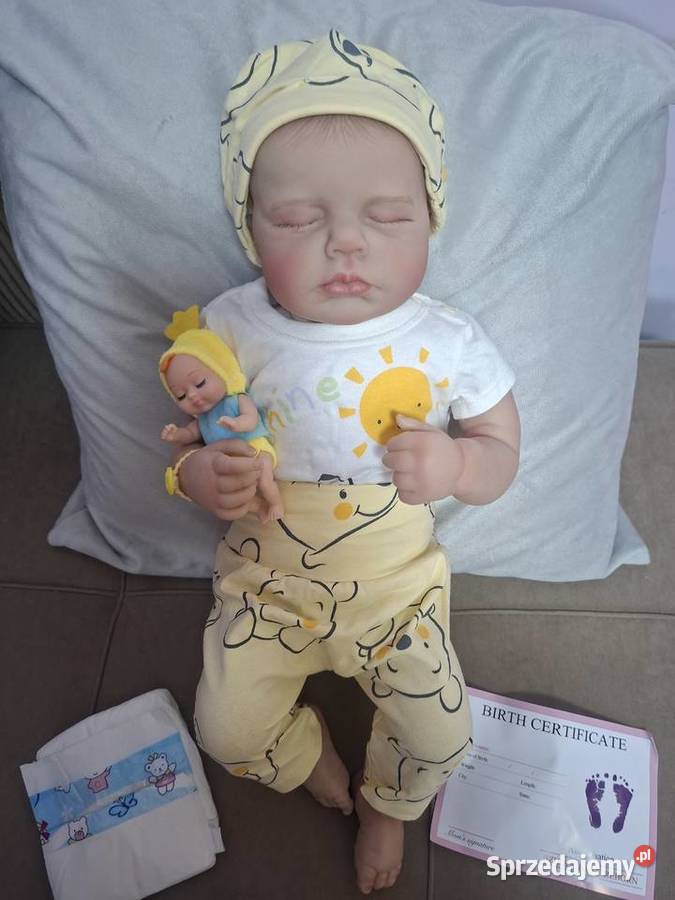 Lalka Reborn śpiący maluszek Dla Dziecka Kalisz sprzedam