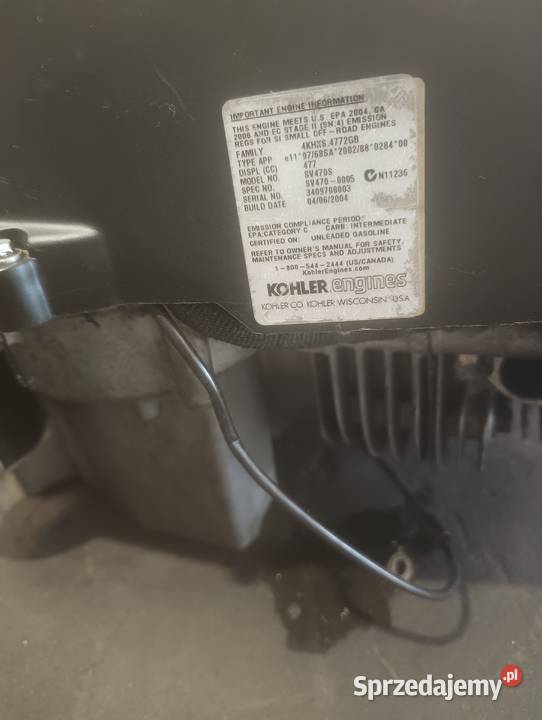 Silnik KOHLER 15 dolnośląskie Kąty Wrocławskie