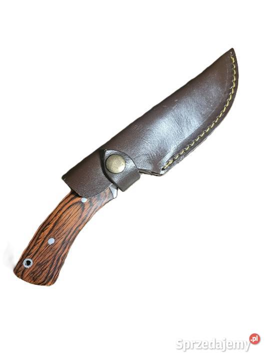 Nóż myśliwski z kaburą chwyt do cięcia na Radlin sprzedam