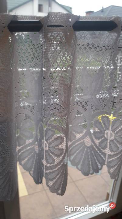 Biała zazdrostka panelowa wys 30 60 firanka Wystrój okien mazowieckie Radom