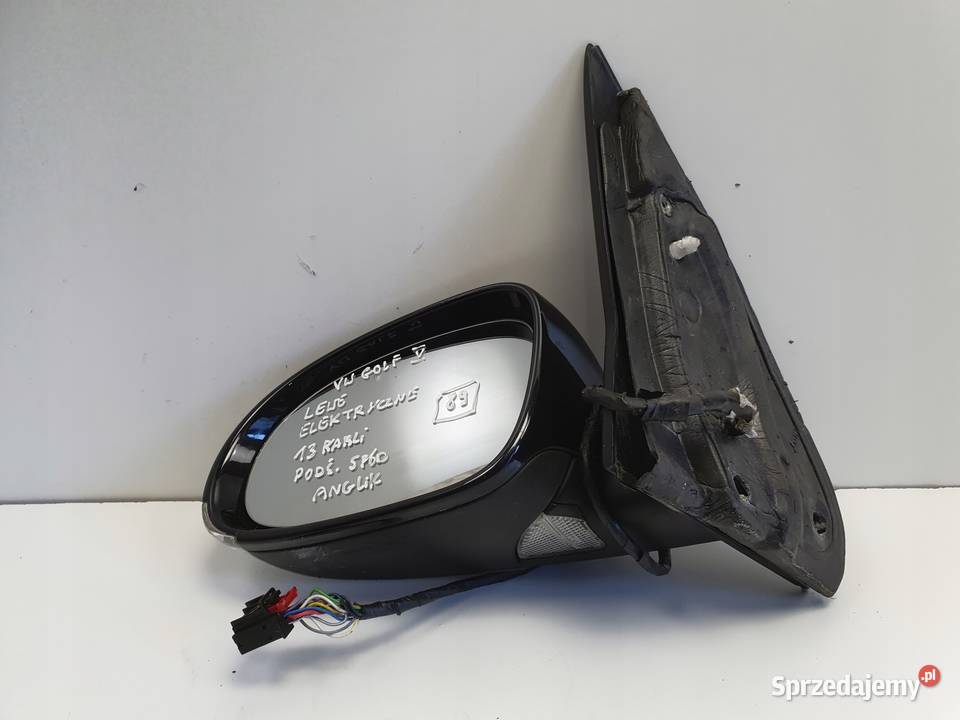 VW Golf V 0308r LUSTERKO LEWE KIEROWCY 13 kabli Janów sprzedam