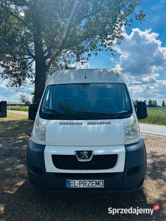 Peugeot Boxer L2H2 22 HDi 3 osobowy stan salon Zgierz