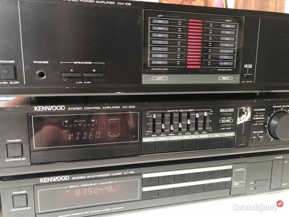 Zestaw Kenwood końcówka mocy mazowieckie