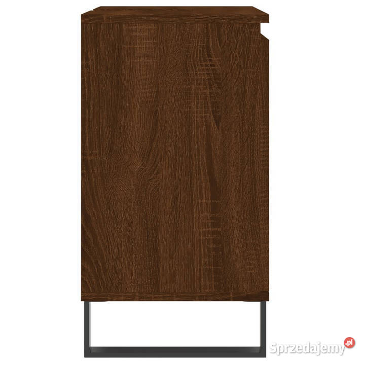 Szafka łazienkowa brązowy dąb 58x33x60 WM831595 Meble