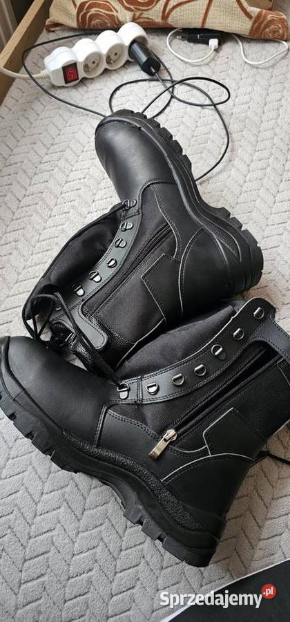 Taktyczne buty skórzane rozmiar 43 Kutno
