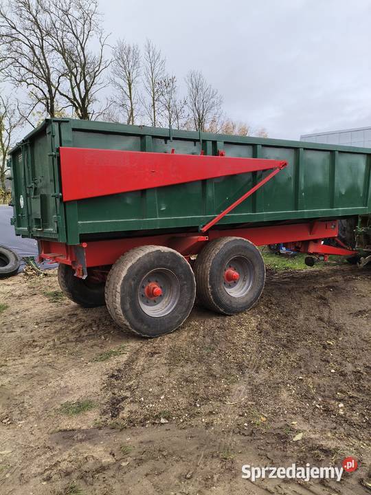Przyczepa skorupa tandem skorupowa 14 Przyczepy rolnicze Jaświły