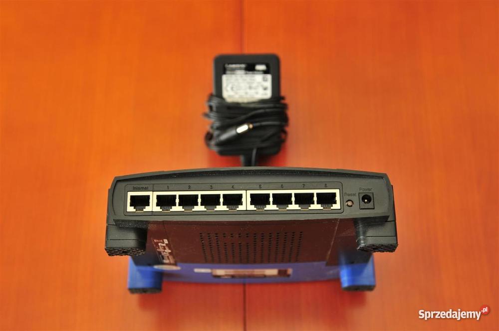 Linksys EtherFast CableDSL Router With 8Port Sw Internet i komunikacja Warszawa