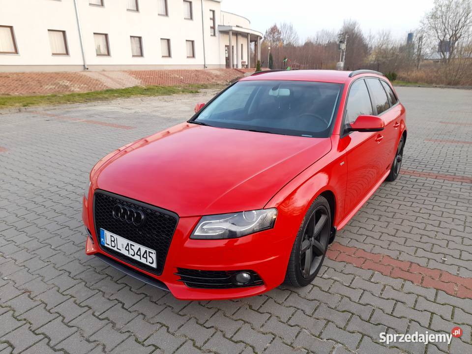 Audi A4 B8 AvantS line18TQuattro Lubartów