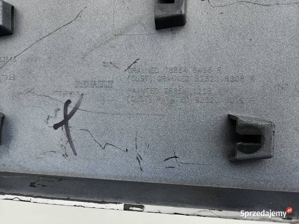 RENAULT TRAFIC OPEL VIVARO LISTWA DRZWI PRAWA Listwy i nakładki wielkopolskie