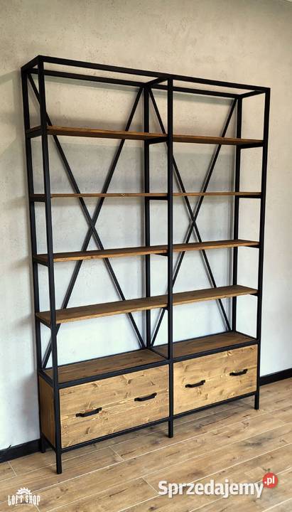 Regał loftowy Manhattan Regały dolnośląskie Jelcz-Laskowice