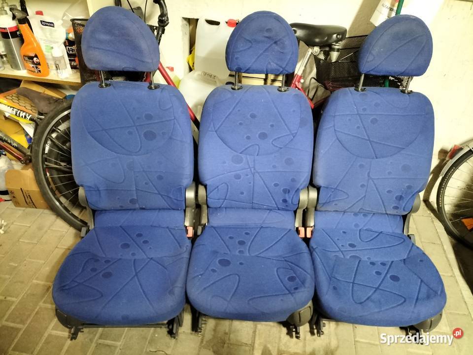 Fiat Multipla tylne siedzenia Poznań
