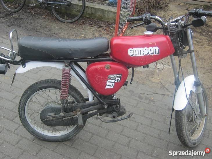 Simson S 51 zarejestrowany z OC Łabiszyn