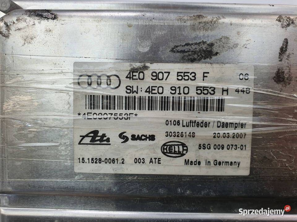 MODUŁ AUDI A8 D3 4E0907553F Lipno