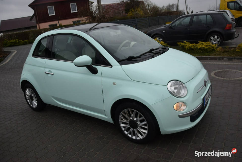 Fiat 500 09B 2014r Klima Panorama 2 KPL KÓŁ Majdan Sieniawski