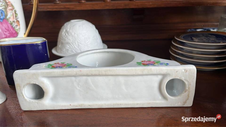 Zegar stojący Porcelanowy