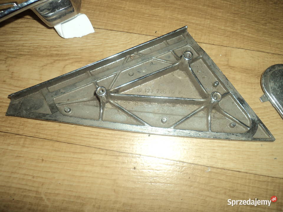 Mercedes W 123 osłony klamek lusterek osobowe Wyposażenie wnętrza Nowy Sącz sprzedam