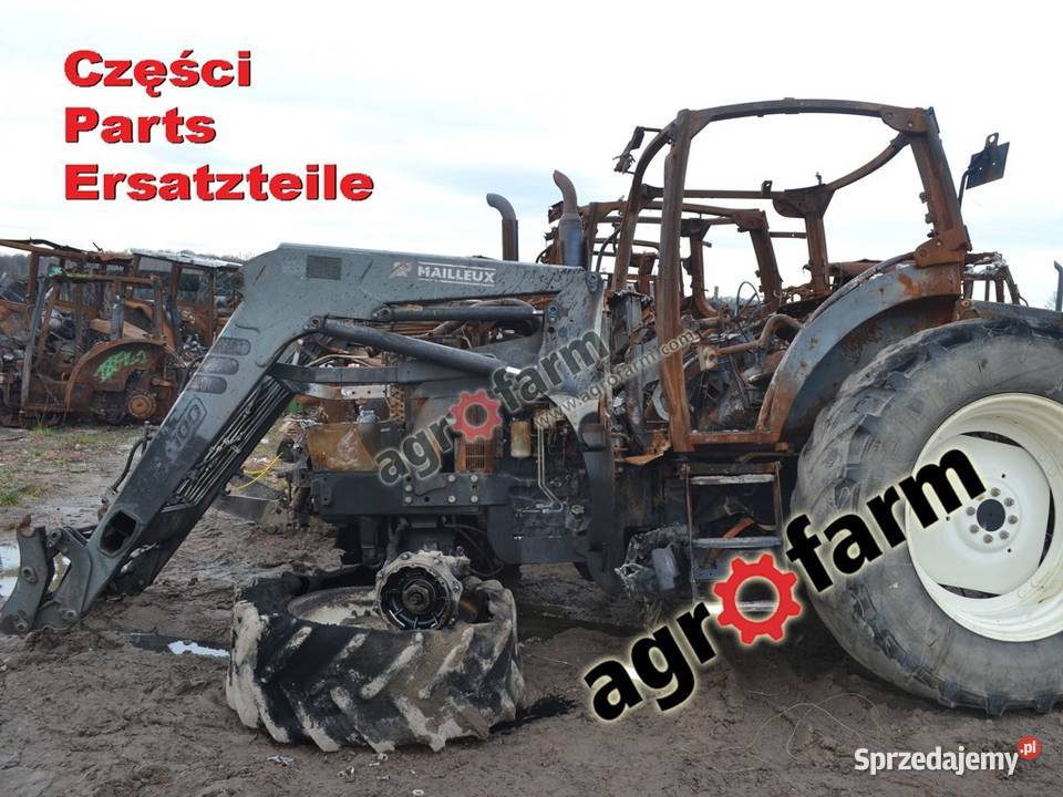 Holland T6020 części skrzynia biegów silnik dolnośląskie Byków