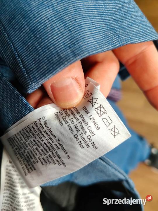 Garnitur męski niebieski 64 7XL Bonprix nowy Suwałki sprzedam