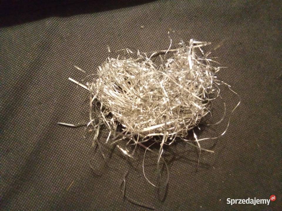 Srebrne łańcuszki różne długości mix na choinkę Boże Narodzenie mazowieckie Warszawa sprzedam