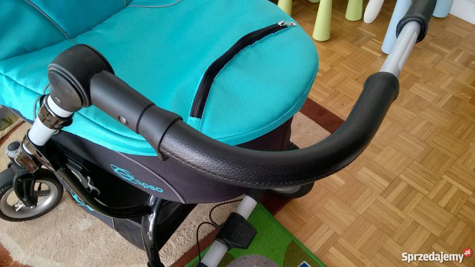 Babyactive elipso 3w1 turkus Regulowany podnóżek Wielofunkcyjne Płock