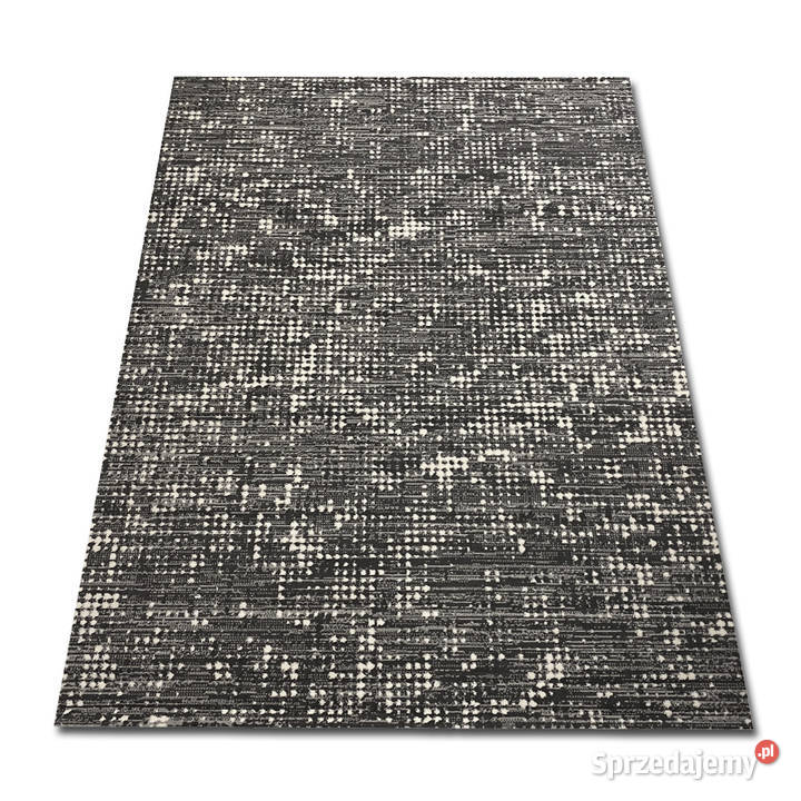 DYWAN 140X200 IDEA KROPKI GB55 SZARE GĘSTY
