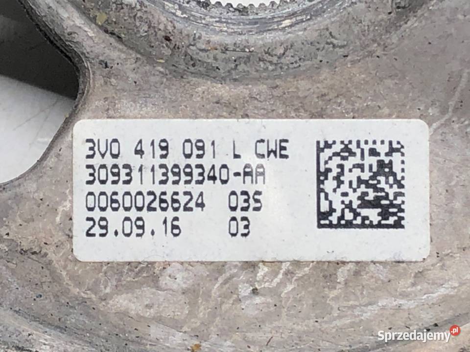 KIEROWNICA SKODA OCTAVIA III 3V0419091L podkarpackie