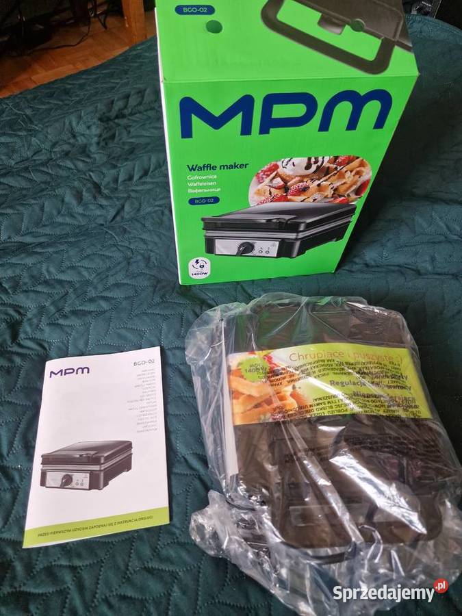 NOWA Gofrownica MPM BGO0 1400W MOCNA waffe maker Wrocław