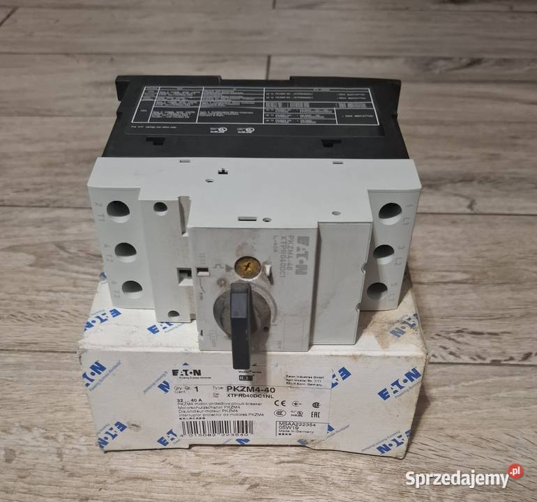 Wyłącznik silnikowy PKZM440 XTPR040DC1 mazowieckie Żuromin