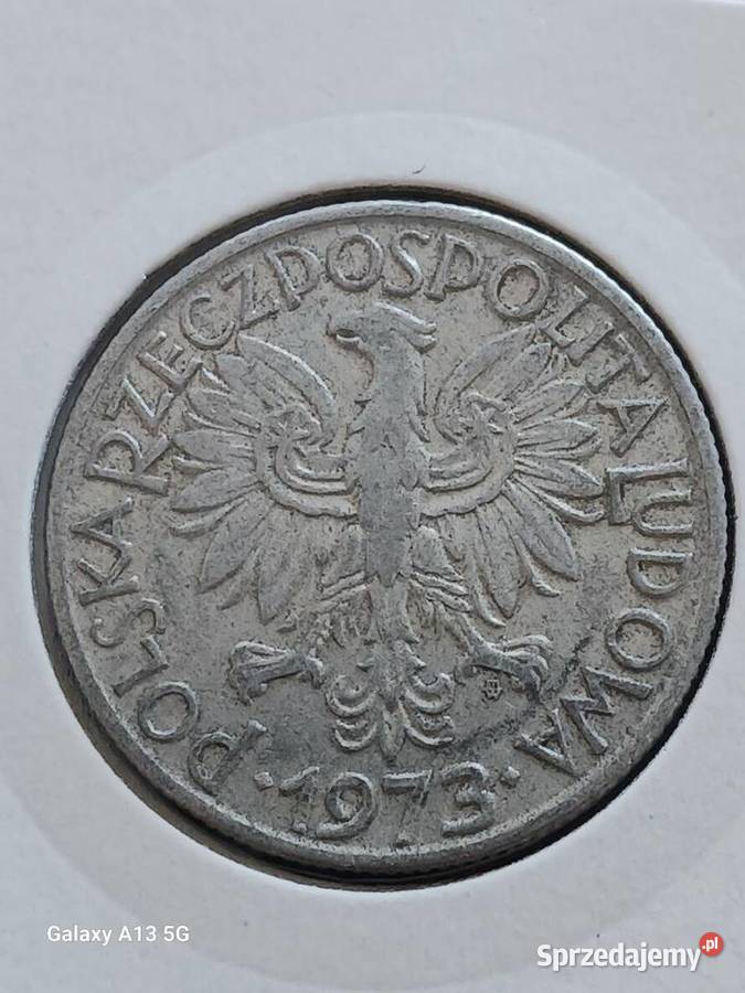 5 Złotych Rybak 1973 r 1 Konin