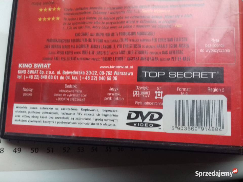 Film DVD Elling w oryginalnym opakowaniu sprawna Kultura i Rozrywka Bydgoszcz