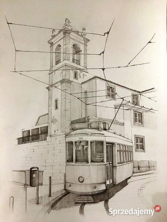 Rysunek techniczny odręczny rapidograf kalka CAD Toruń sprzedam