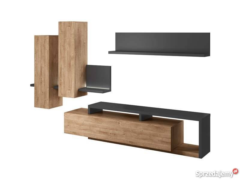 BOTA 24JRFG09 meblościanka antracyt laminat dąb Poznań sprzedam