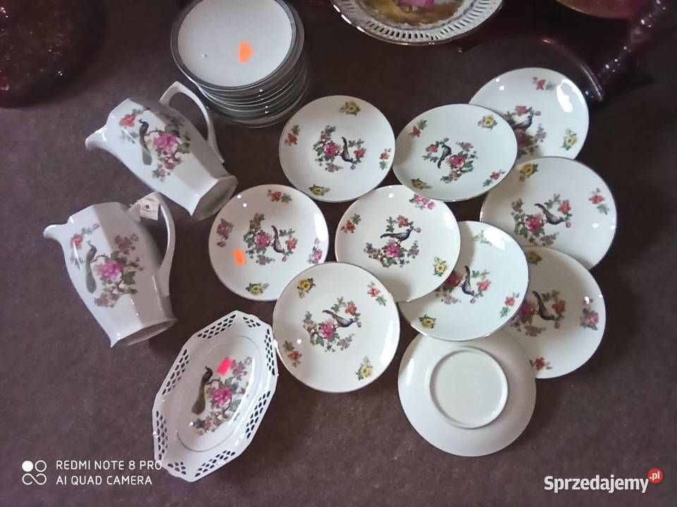 Dzbanek z pawiem Bez sygnatury Gdańsk