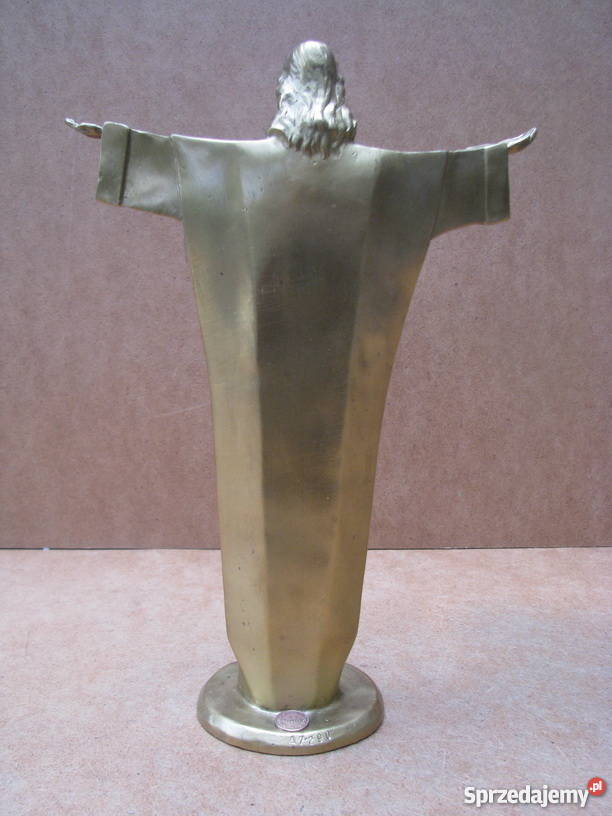 JEZUS CHRYSTUS ODKUPICIEL FIGURA Z BRĄZU małopolskie Kraków