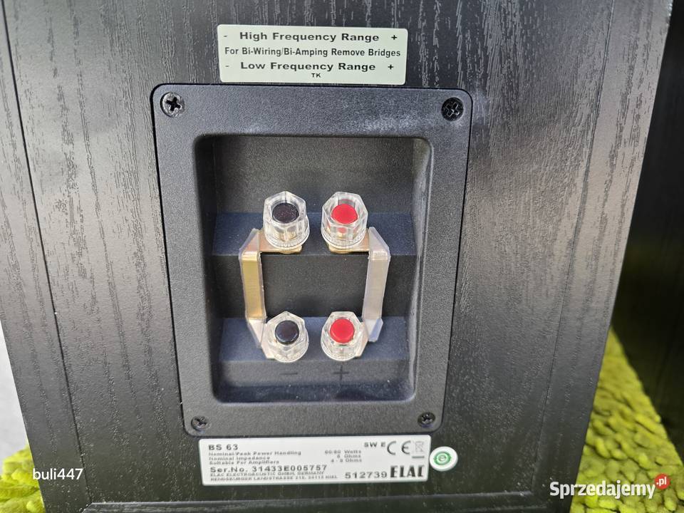 elac bs63 kolumny Chełm Śląski