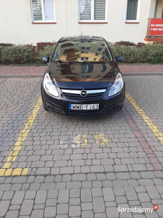 Opel Corsa D Salon Polska welurowa tapicerka Warszawa